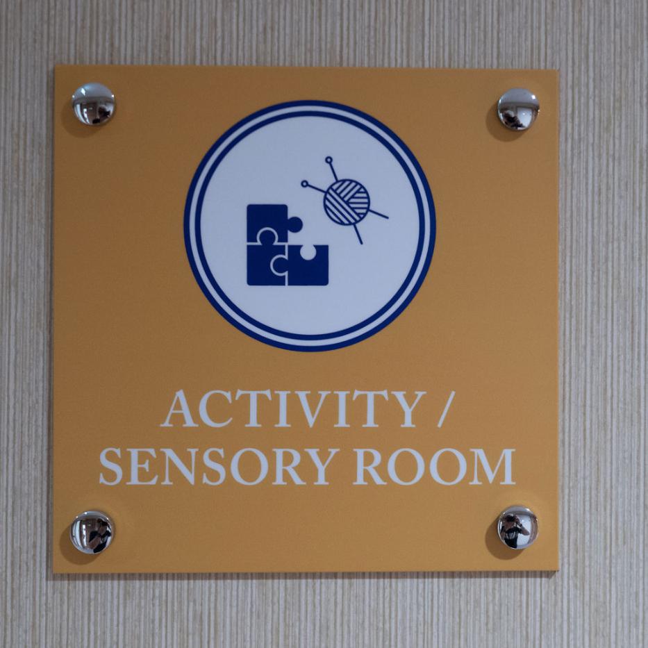 activity and sensory room