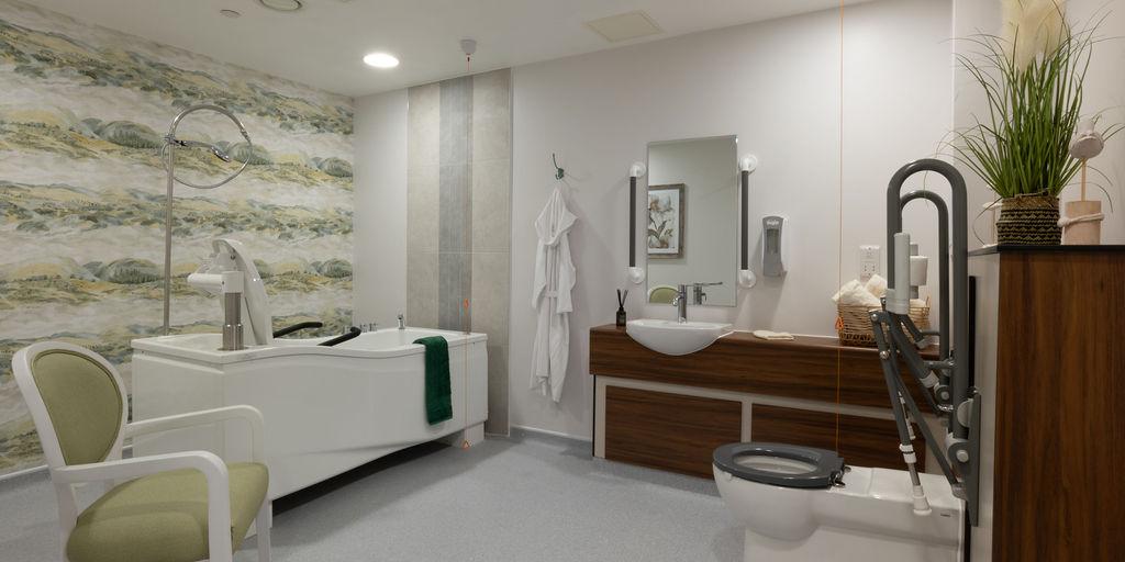 assisted bathroom