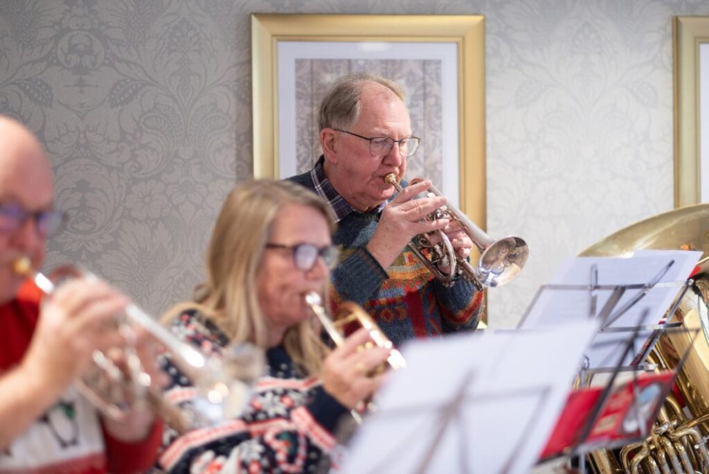 Darley Dale Brass Band at Darcy House