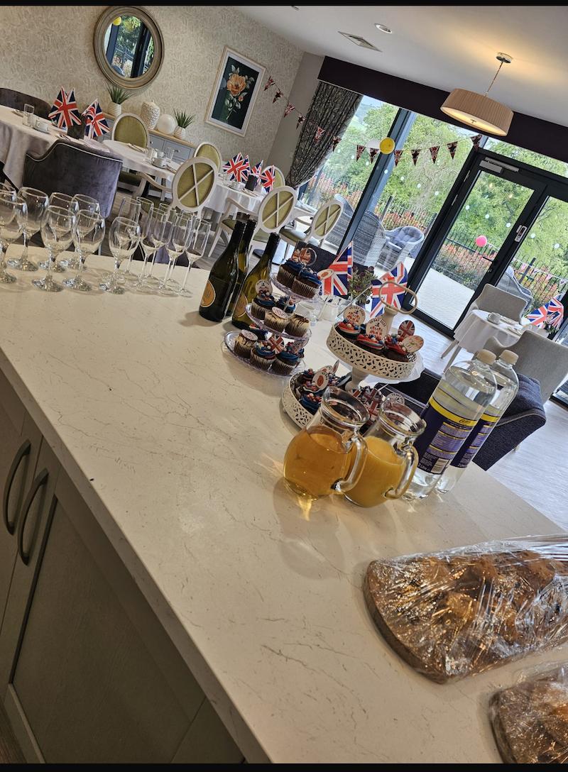 our afternoon tea for VE day