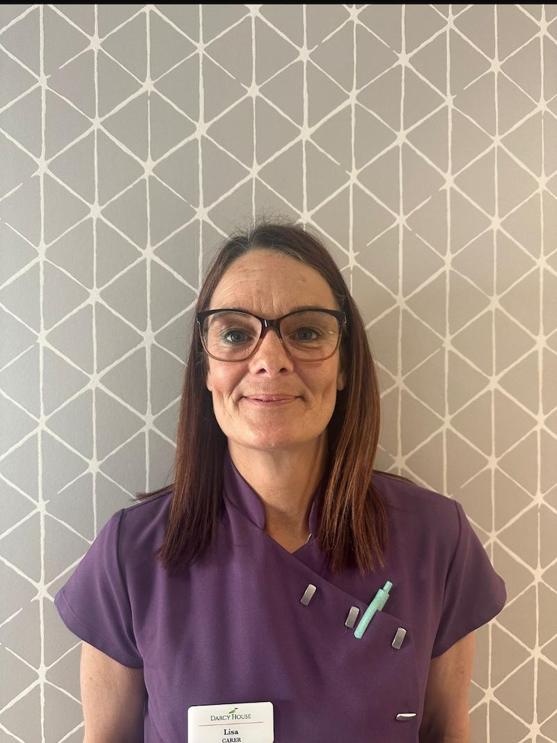 Lisa one of our care assistants